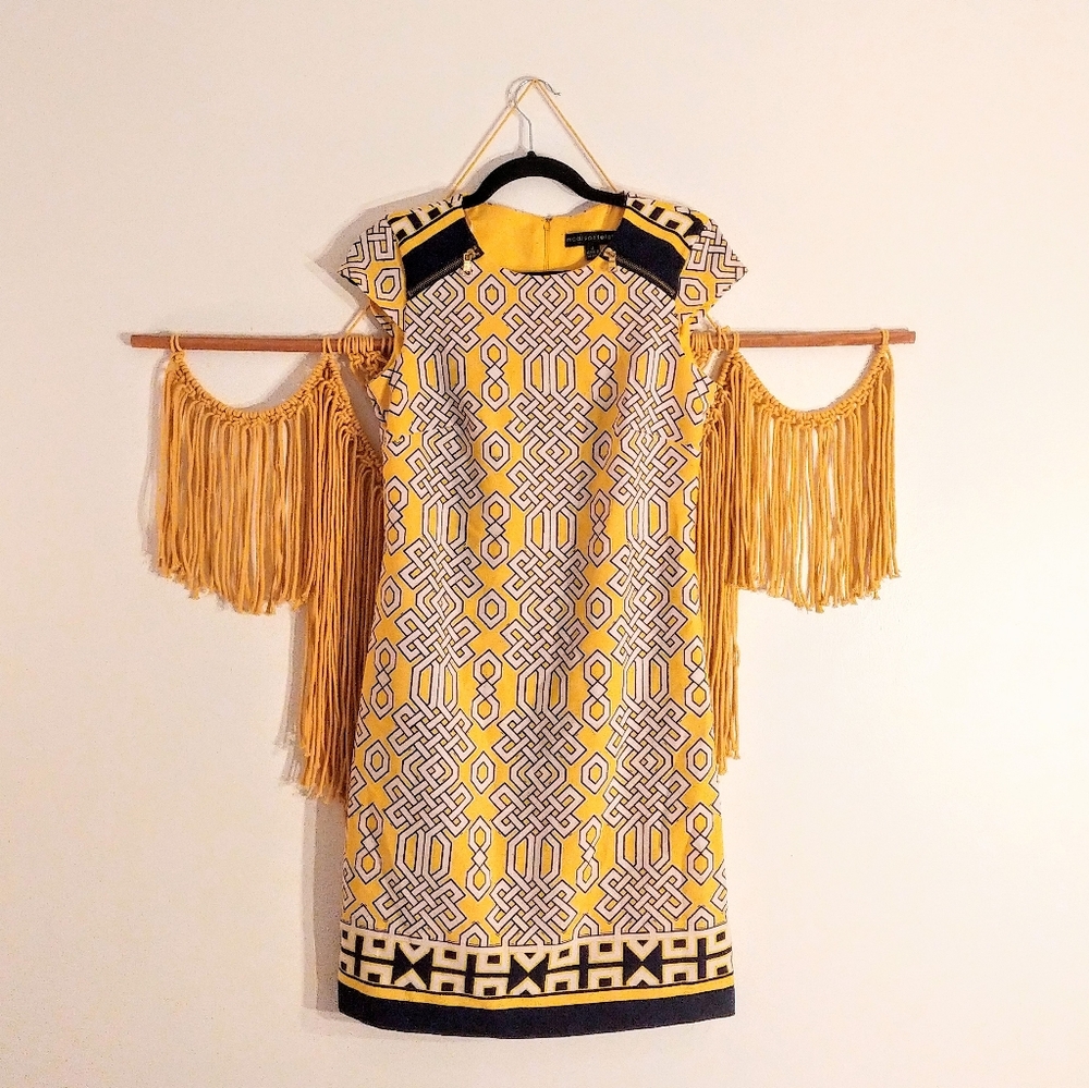 Cute yellow work dress